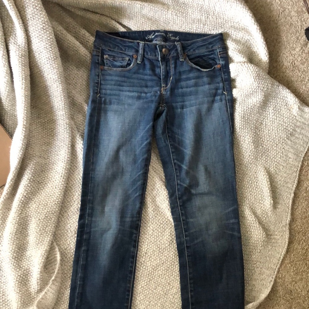 American Eagle skinny jeans short